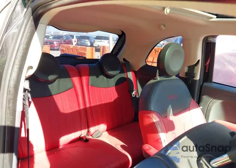 2013 Fiat 500 Lounge from USA, damaged, VIN 3C3CFFCR6DT580876